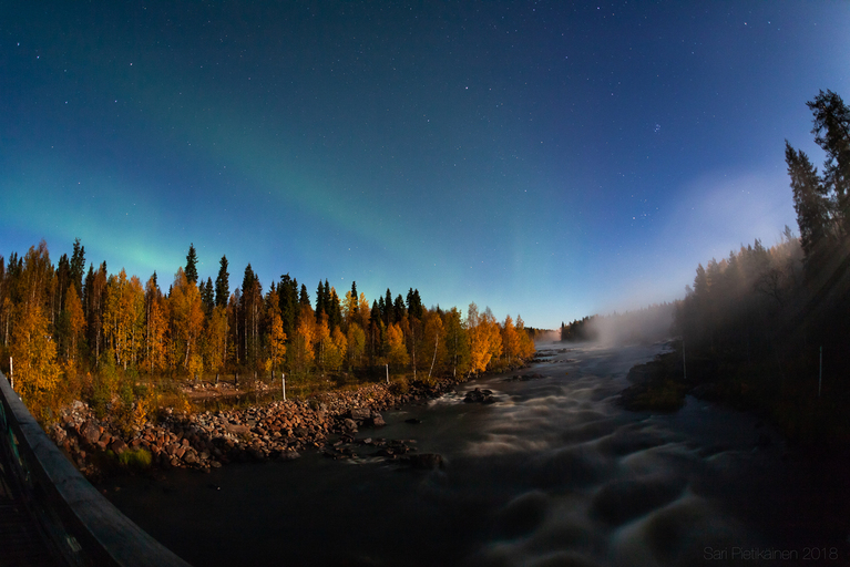 Ammattisotilas_SariPietikäinen_Revontulet_Vikaköngäs_Rovaniemi_25.9.18